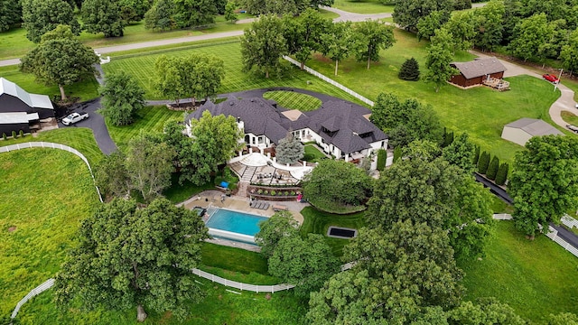 12451 State Highway 174, Billings, MO 65610 - aerial view of a pool