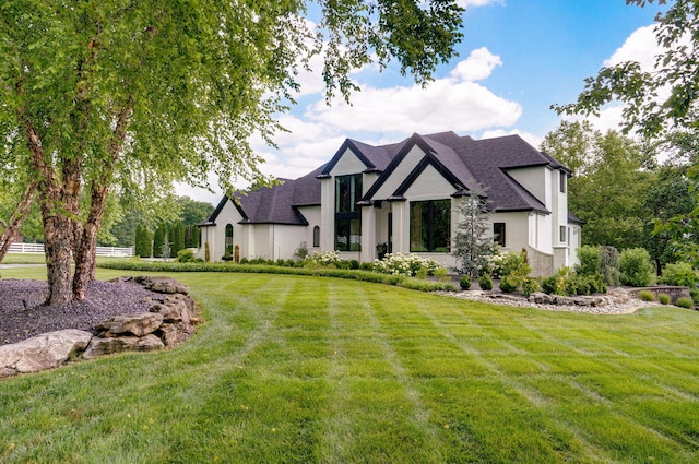 12451 State Highway 174, Billings, MO 65610 - french provincial home featuring a front lawn and roof with shingles