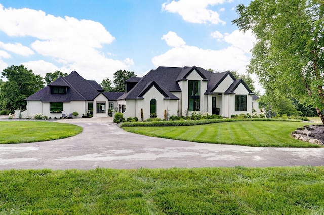 12451 State Highway 174, Billings, MO 65610 - view of front of home featuring a front lawn and curved driveway