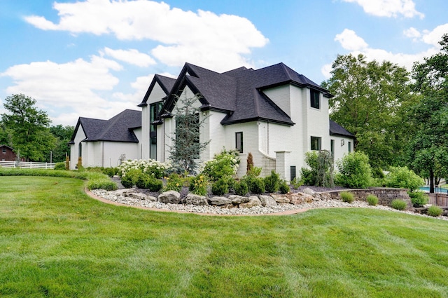 12451 State Highway 174, Billings, MO 65610 - view of side of home featuring a shingled roof and brick siding