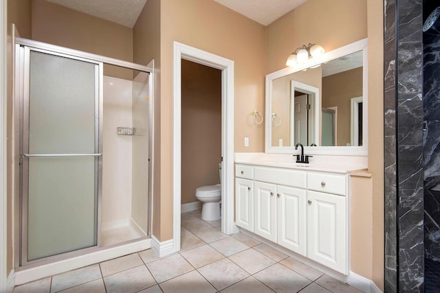 1108 N 18th Ave, Ozark, MO 65721 - full bathroom with a stall shower, vanity, and tile patterned floors