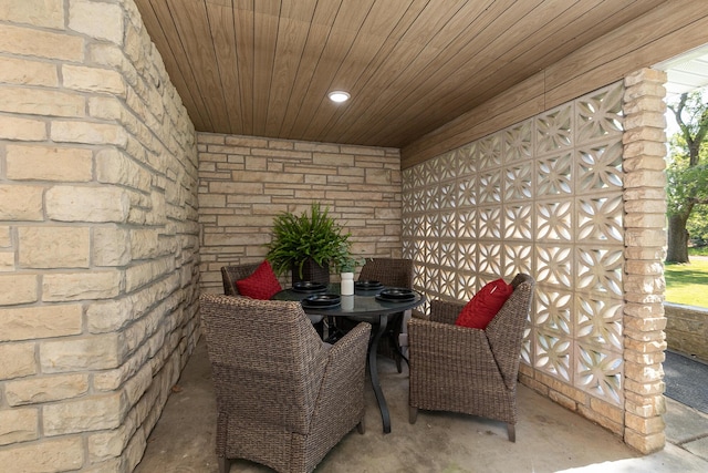 2225 N Plainview Ave, Springfield, MO 65803 - view of patio / terrace with outdoor dining space