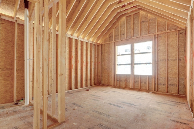 LOT24 E Merryvale Ct, Springfield, MO 65809 - miscellaneous room with vaulted ceiling
