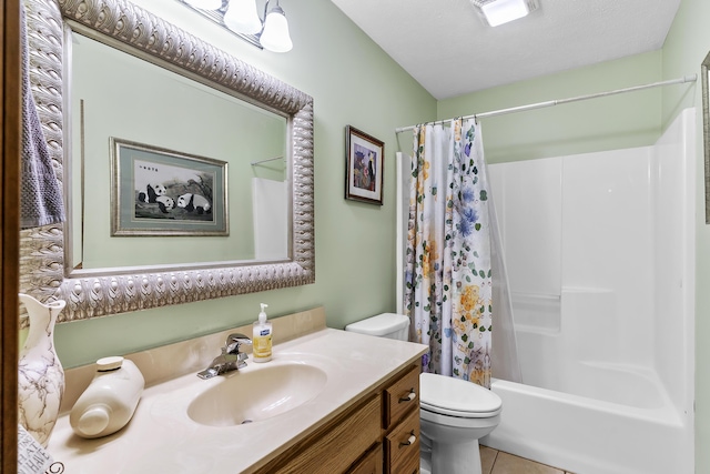11996 N Farm Rd Unit 119, Brighton, MO 65617 - full bathroom featuring vanity, shower / tub combo with curtain, and tile patterned floors