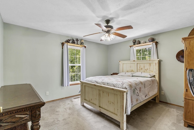 11996 N Farm Rd Unit 119, Brighton, MO 65617 - bedroom featuring multiple windows, light colored carpet, and a ceiling fan