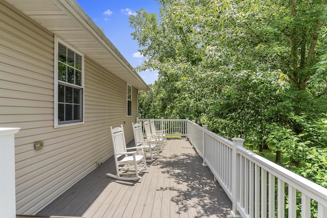 11996 N Farm Rd Unit 119, Brighton, MO 65617 - view of wooden terrace