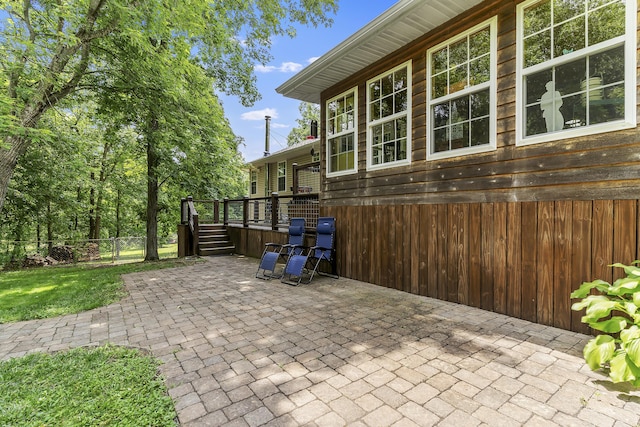 11996 N Farm Rd Unit 119, Brighton, MO 65617 - view of patio / terrace with a wooden deck