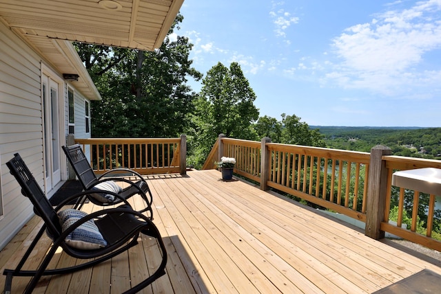 185 Tanner Rd, Branson, MO 65616 - view of wooden terrace