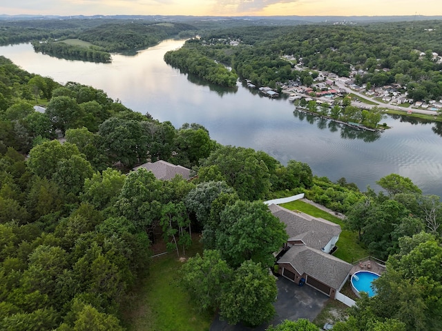 185 Tanner Rd, Branson, MO 65616 - drone / aerial view of a nearby body of water