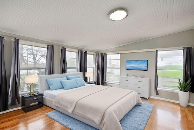 901 S 5th St, Ozark, MO 65721 - bedroom featuring vaulted ceiling and light wood-type flooring