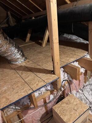 201 Sparrow Ln, Willard, MO 65781 - view of unfinished attic