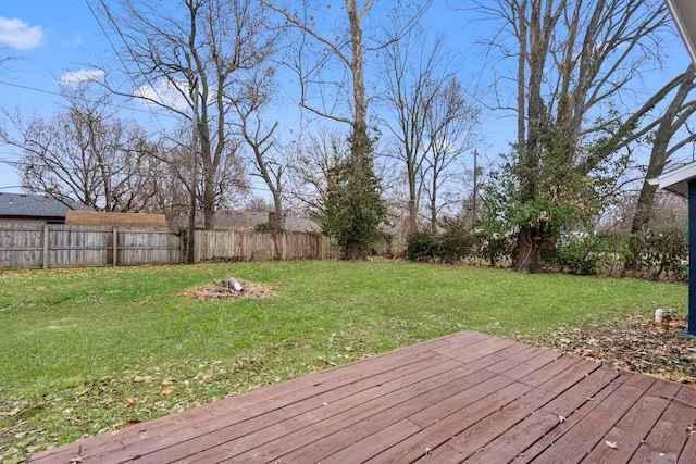 2436 S National Ave, Springfield, MO 65804 - wooden terrace featuring a fenced backyard