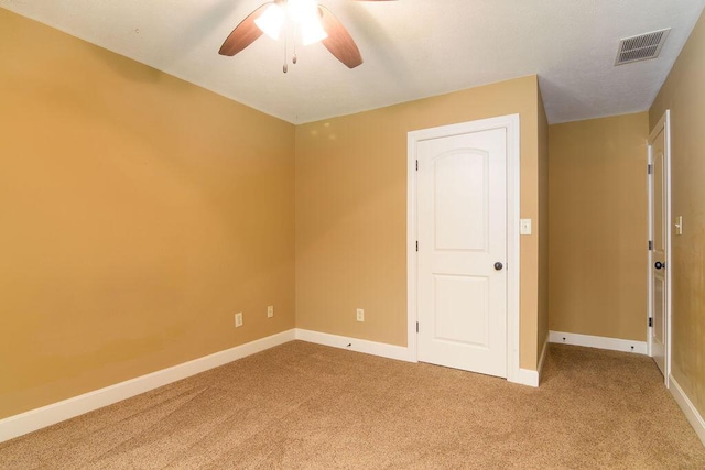 147 River Bluff Dr, Branson, MO 65616 - empty room with a ceiling fan and carpet floors