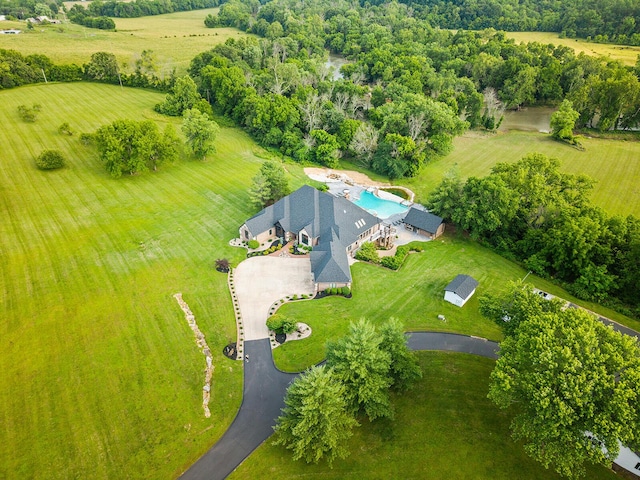 621 S Woodhaven Rd, Nixa, MO 65714 - aerial view of a pool area