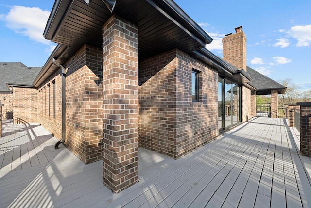 621 S Woodhaven Rd, Nixa, MO 65714 - view of wooden terrace