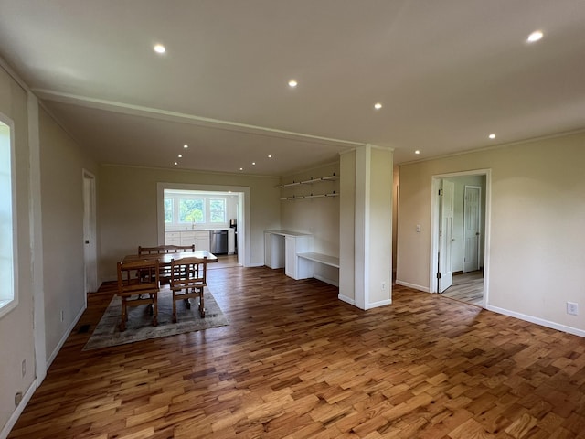 2191 County Road 2790, Mountain View, MO 65548 - dining room with wood finished floors and recessed lighting