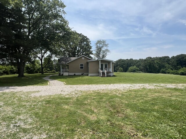 2191 County Road 2790, Mountain View, MO 65548 - view of green lawn featuring a forest view