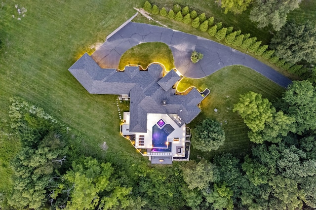 5817 E Summit View Dr, Springfield, MO 65809 - aerial view of property and surrounding area
