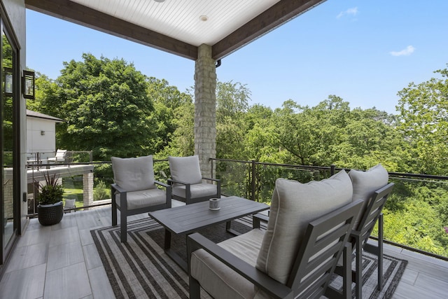 5817 E Summit View Dr, Springfield, MO 65809 - view of deck