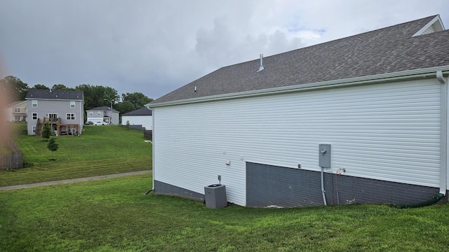 608 N Cheyenne Valley Rd, Nixa, MO 65714 - view of property exterior with a lawn and roof with shingles