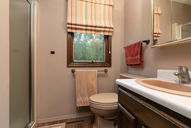 2620 Big Timber Rd, Marshfield, MO 65706 - bathroom featuring a stall shower and vanity
