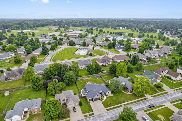 903 E Elizabeth St, Republic, MO 65738 - aerial perspective of suburban area