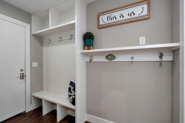 926 E Downshire Dr, Nixa, MO 65714 - mudroom with dark wood-type flooring