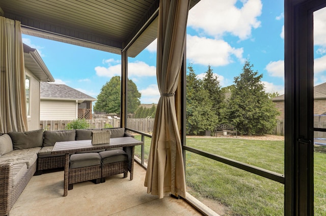 926 E Downshire Dr, Nixa, MO 65714 - sunroom with an outdoor hangout area
