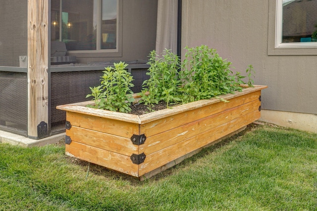 926 E Downshire Dr, Nixa, MO 65714 - exterior view of a vegetable garden