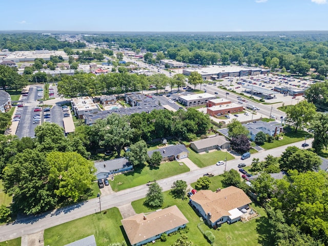 1722 S Link Ave, Springfield, MO 65804 - aerial view of property and surrounding area