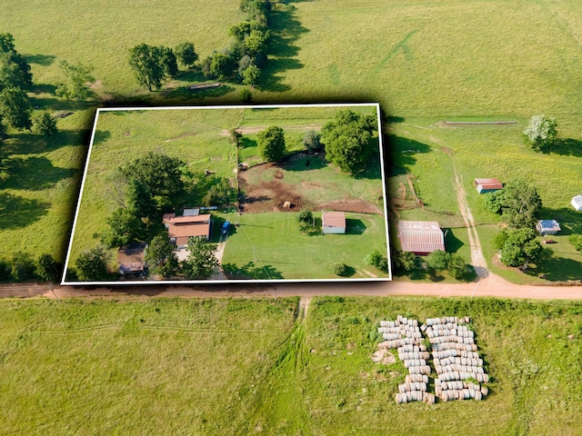 317C Spicer Ln, Rocky Comfort, MO 64861 - aerial overview of property's location featuring property parcel outlined