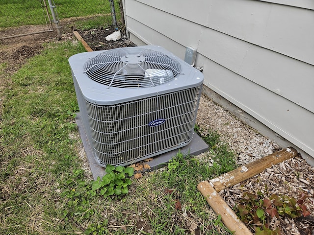 1955 S Fort Ave, Springfield, MO 65807 - exterior view of a central air condition unit