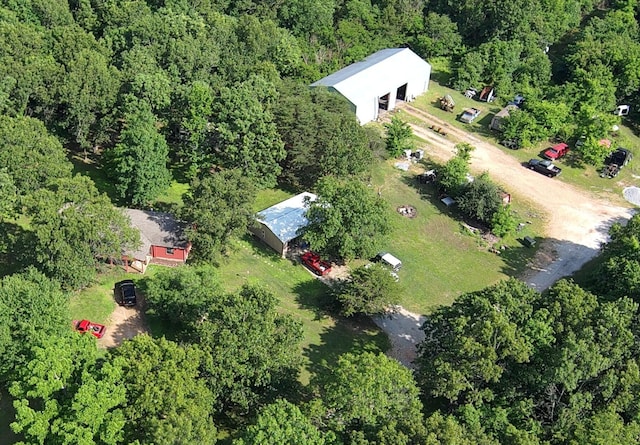 15535 Business Highway 60, Verona, MO 65769 - aerial overview of property's location with a forest