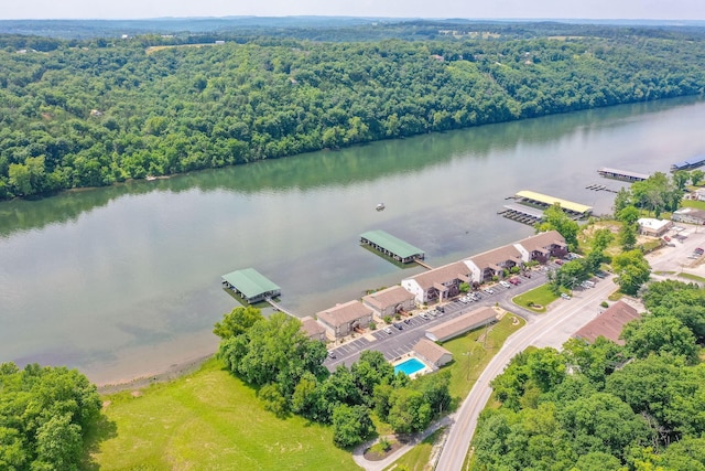 2529 State Highway 176 Unit F2, Rockaway Beach, MO 65740 - drone / aerial view of a nearby body of water