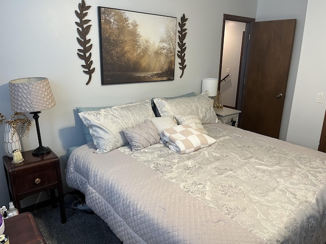 508 E Kirkwood Dr, Aurora, MO 65605 - view of carpeted bedroom