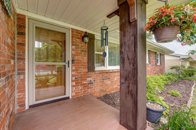 3449 N Rogers Ave, Springfield, MO 65803 - entrance to property with brick siding and a porch