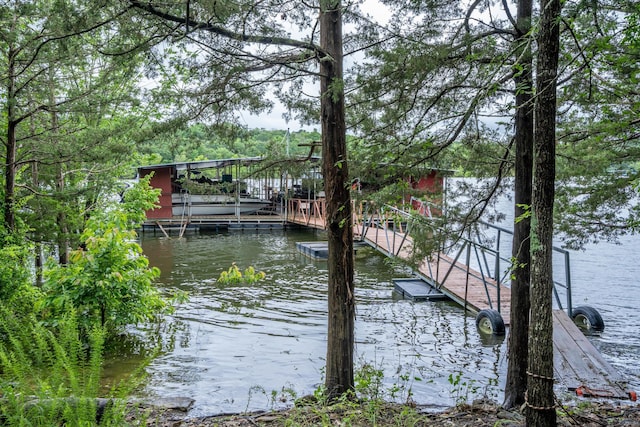 781 Santana Cir, Reeds Spring, MO 65737 - dock area with a water view