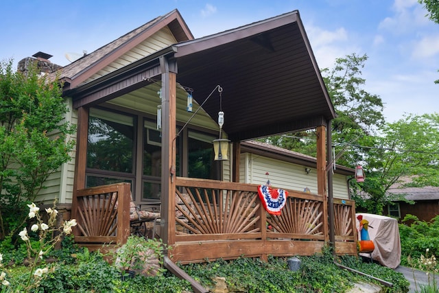 781 Santana Cir, Reeds Spring, MO 65737 - view of deck