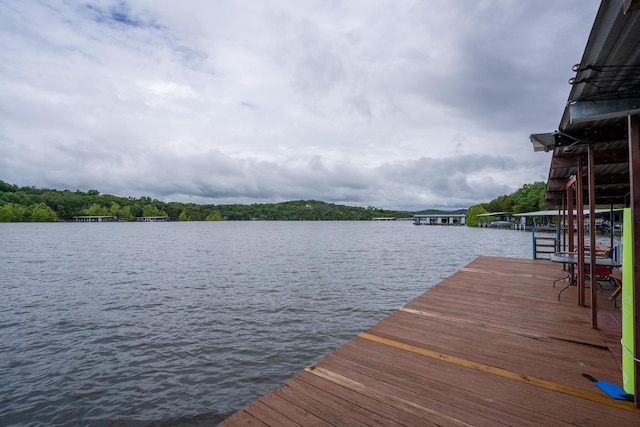 781 Santana Cir, Reeds Spring, MO 65737 - dock area featuring a water view