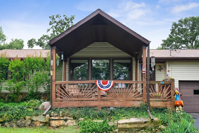 781 Santana Cir, Reeds Spring, MO 65737 - view of front of home with a garage