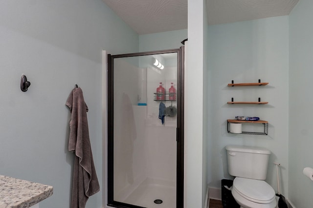1611 E Hayloft Dr, Ozark, MO 65721 - full bathroom with a stall shower and toilet