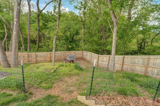 1611 E Hayloft Dr, Ozark, MO 65721 - view of fenced backyard