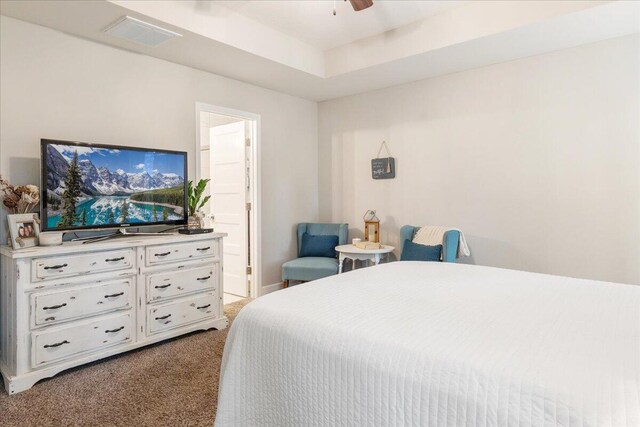 1651 N Penrose Ave, Nixa, MO 65714 - carpeted bedroom featuring connected bathroom and ceiling fan