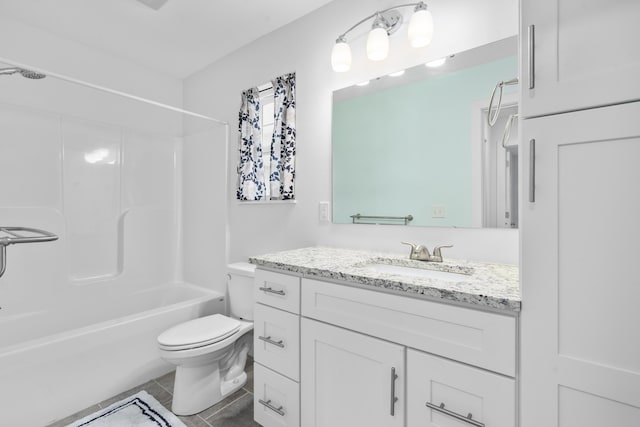121 S Aspen St, Buffalo, MO 65622 - bathroom featuring vanity, tile patterned flooring, and bathing tub / shower combination