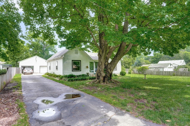 223 E Mill St, Republic, MO 65738 - view of front of property featuring a garage and an outdoor structure