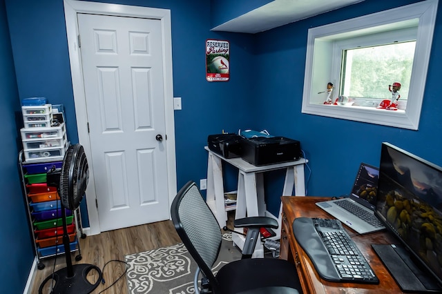 343 N Wood Ln, Fair Grove, MO 65648 - office space featuring wood finished floors