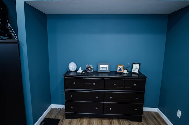 343 N Wood Ln, Fair Grove, MO 65648 - detailed view of wood finished floors and baseboards
