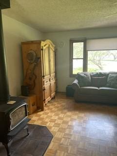 177 Marla Cir, Ozark, MO 65721 - living room with a wood stove