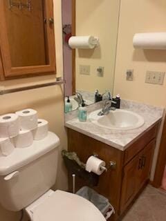 177 Marla Cir, Ozark, MO 65721 - half bathroom featuring vanity and toilet