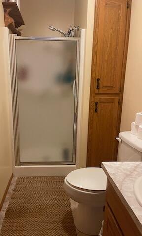 177 Marla Cir, Ozark, MO 65721 - full bath featuring a stall shower, vanity, and tile patterned flooring